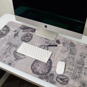 NWT NIB Cognitive Surplus Brain Anatomy Desk Pad